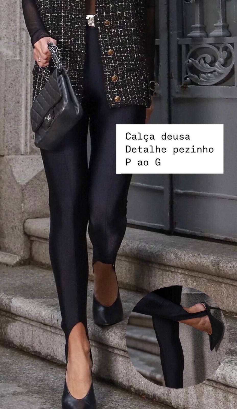 CALÇA CIRRE PEZINHO